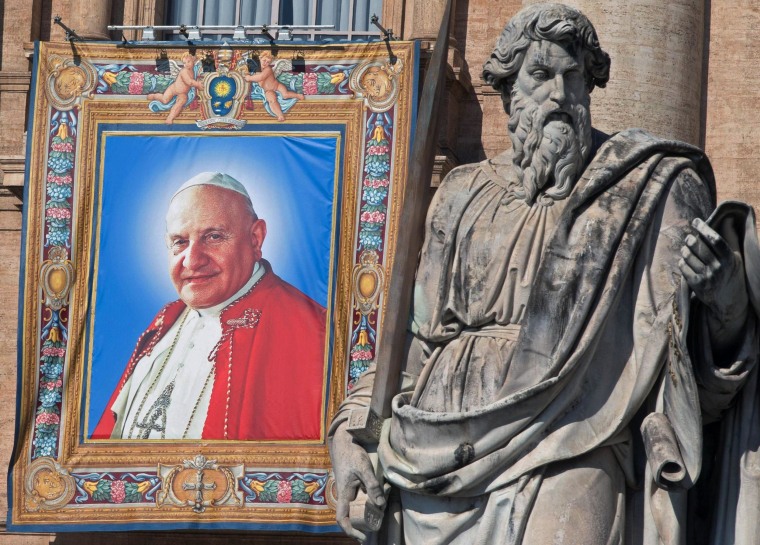 Image: Vatican preparing for Popes' Canonization