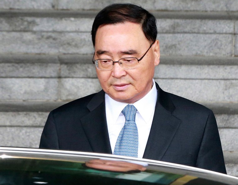 Image: South Korean Prime Minister Chung Hong-won