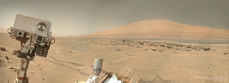 Image: Martian selfie