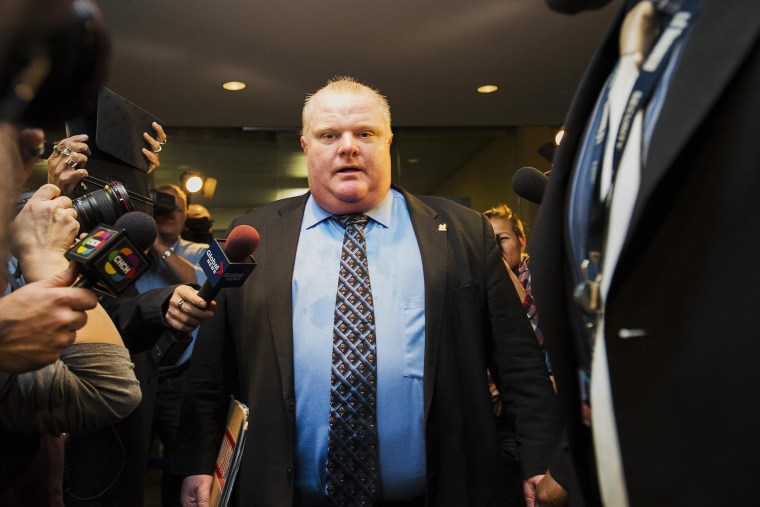 Image: Toronto Mayor Rob Ford