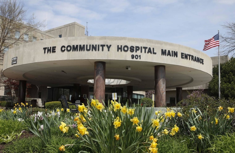 Image: The exterior of Community Hospital, where a patient with the first confirmed U.S. case of the Middle East Respiratory Syndrome is in isolation, is seen in Munster, Indiana