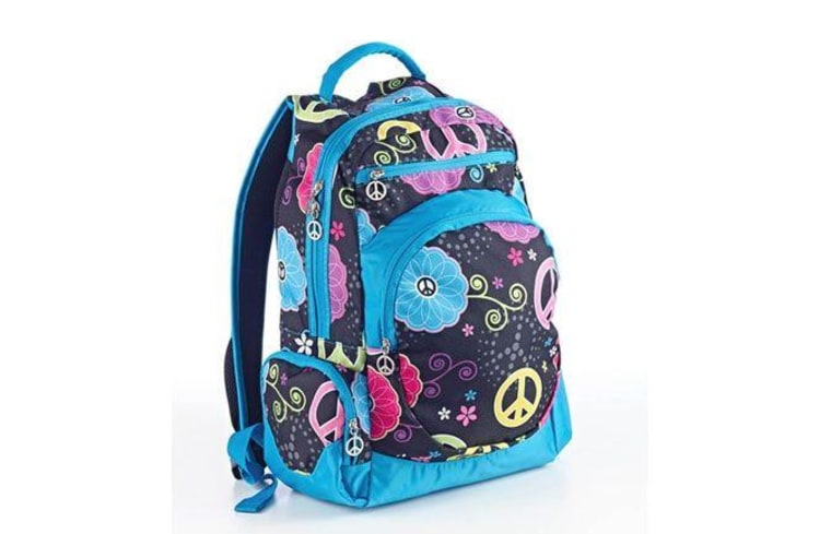 Image: Peace Out backpack by Studio C