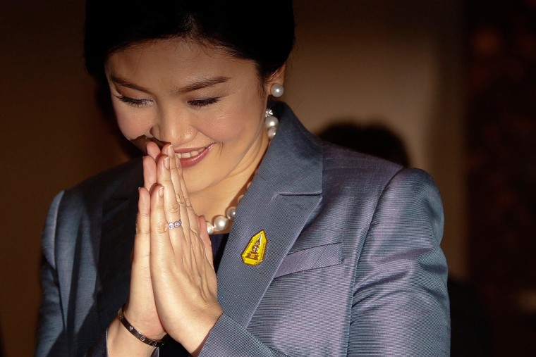 Image: Thailand's Prime Minister Yingluck Shinawatra