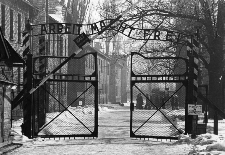 Image: Gates Of Auschwitz in 1965