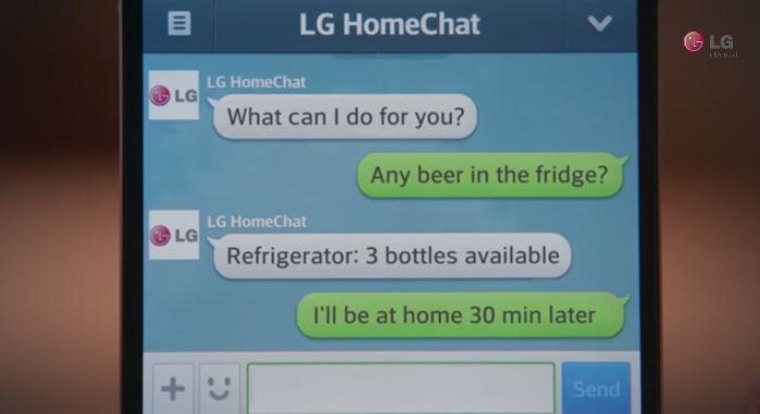 Out of Milk? LG's New Smart Fridge Will Let You Know