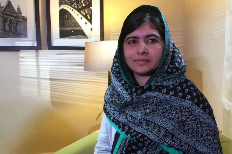 Image: Education activist Malala Yousafzai sat down with NBC News Chief Global Correspondent Bill Neely