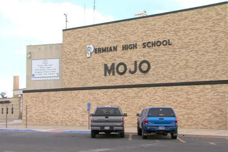 Permian High School in Odessa, Texas