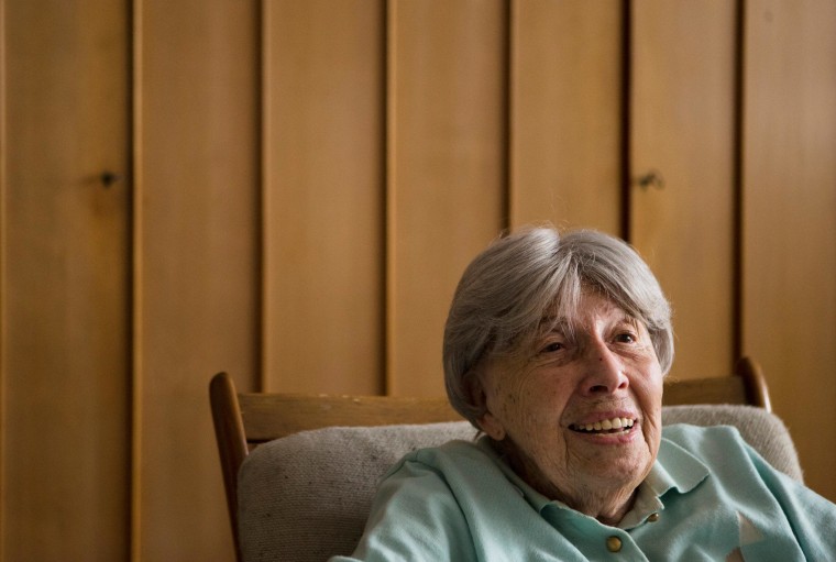 Image: Auschwitz survivor and author Trude Simonsohn