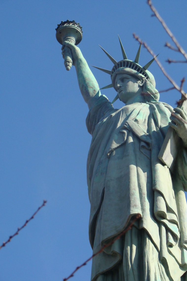 Image: This replica of the Statue of Liberty in Birmingham, Alabama, is 31-feet tall.