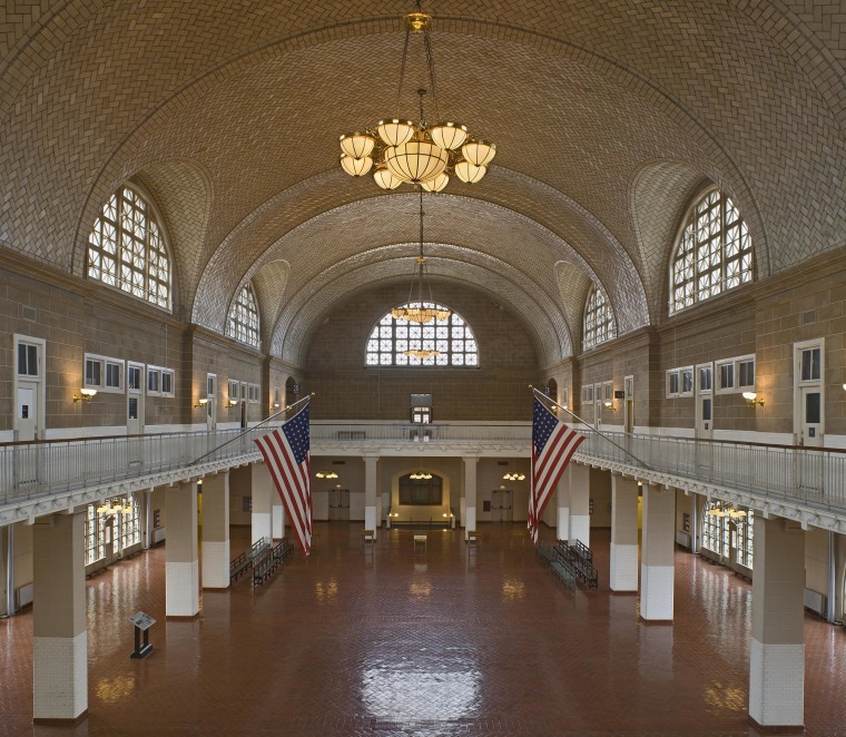 Image: Ellis Island Registry Room