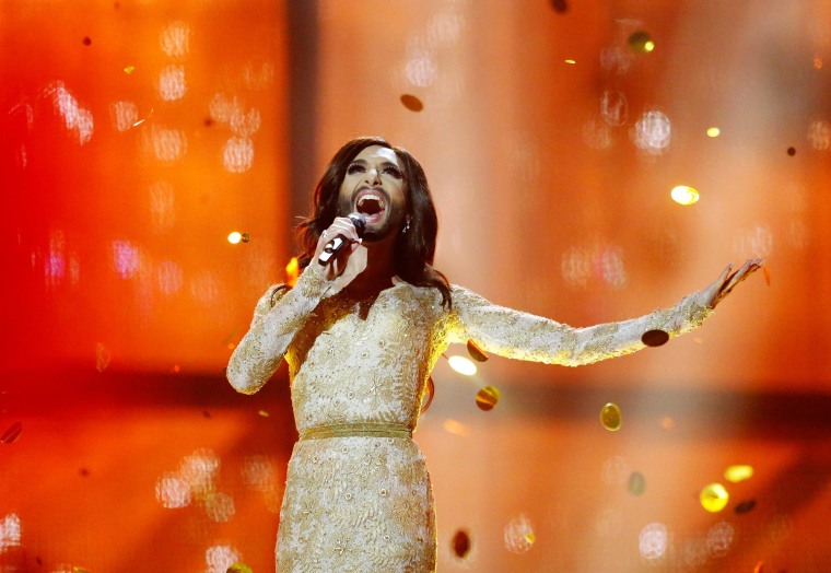 Image: Singer Conchita Wurst representing Austria 