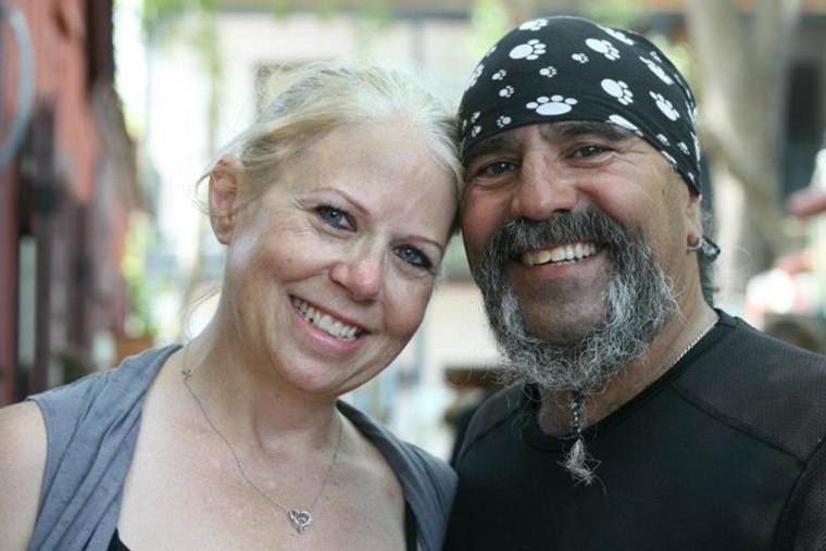 Image: Debbie and Chico Jimenez, who run a ministry to help people in poverty