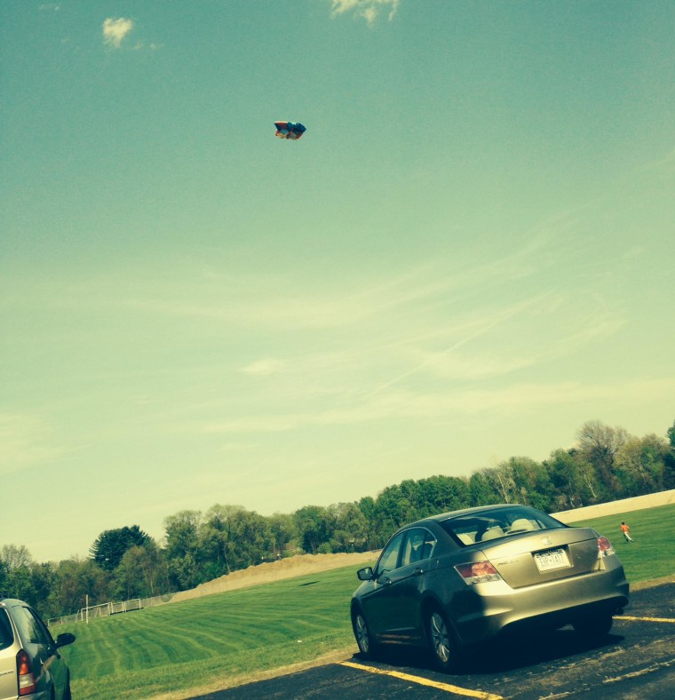 Image: Two little boys are hospitalized after falling about 20 feet when a strong wind swept their backyard bounce house into the air in upstate New York