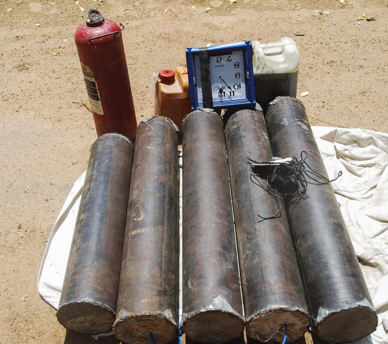 Image: Explosives found in Damaturu, Nigeria