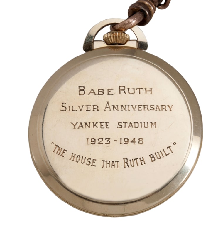 Babe Ruth makes his final appearance at Yankee Stadium on June 13, 1948