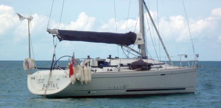 The yacht Cheeki Rafiki is missing after it ran into difficulties about 1,000 miles off Cape Cod.