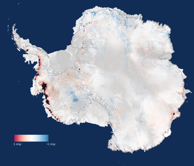 Image: Antarctic ice loss