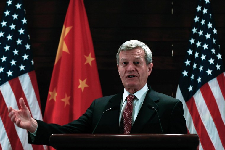 Image: U.S. Ambassador to China Max Baucus
