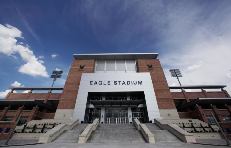 Image: Eagle Stadium at Allen High School in Allen, Texas