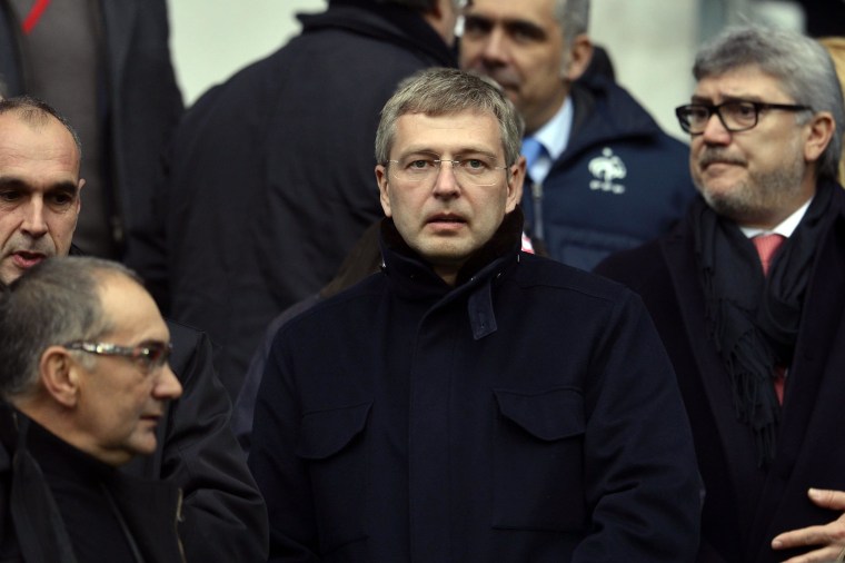 Image: Monaco Football club 's Russian President Dmitry Rybolovlev