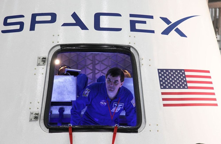 Image: SpaceX capsule