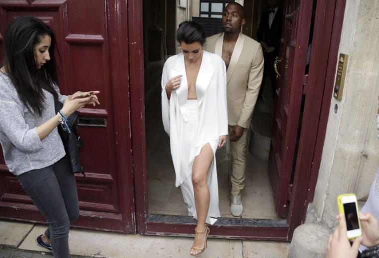 Image: Kanye West, Kim Kardashian