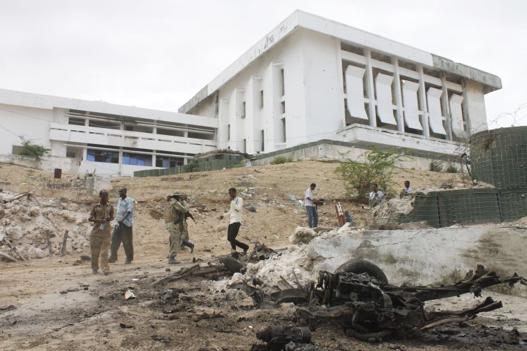 Image: SOMALIA-UNREST-ATTACK-PARLIAMENT