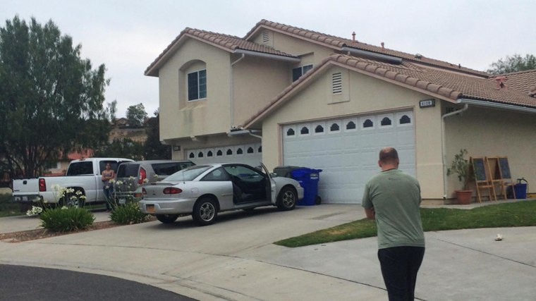 Image: Vehicles were broken into in military housing.