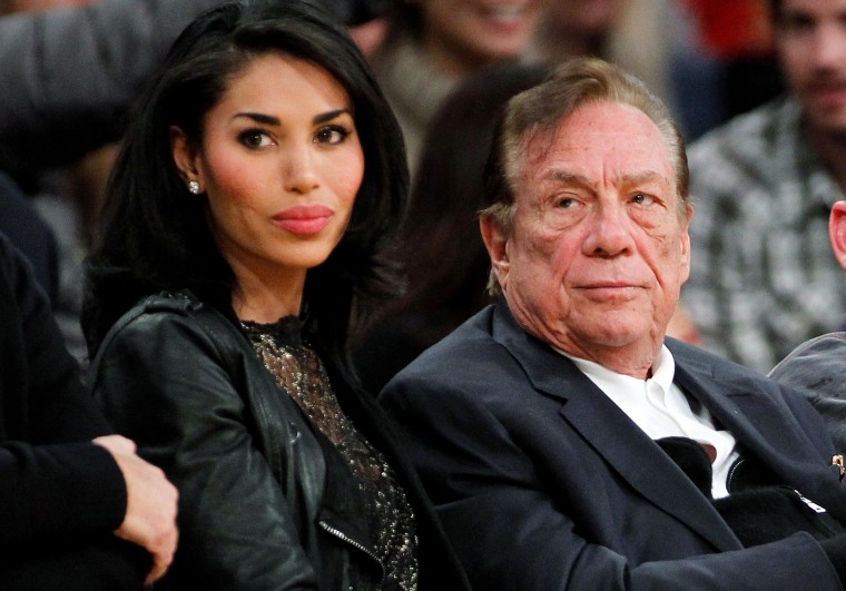 Image: V. Stiviano and Donald Sterling in 2010