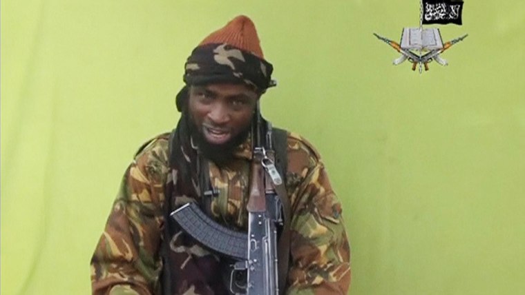 Image: Boko Haram leader Abubakar Shekau speaks at an unknown location in this still image taken from an undated video released by Boko Haram