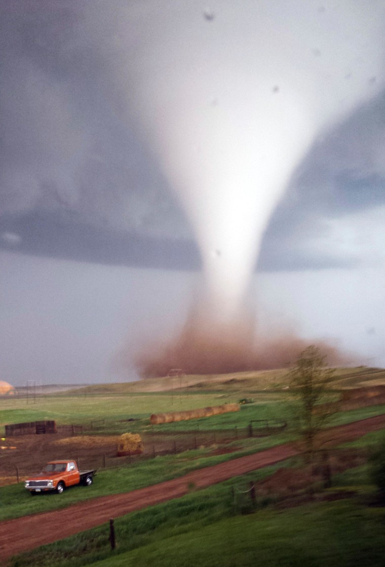 Tornado Captured Touching Down in North Dakota
