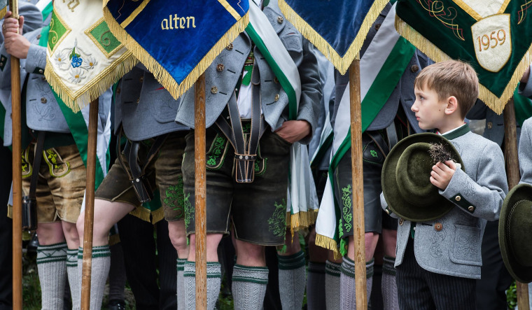 Image: Pilgrims Celebrate Ascension In Bavaria