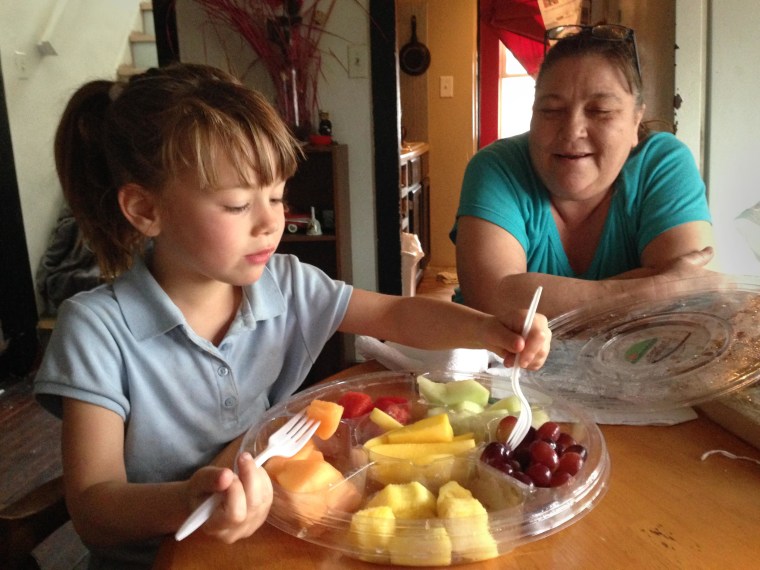 Image: Eating fruit in Detroit