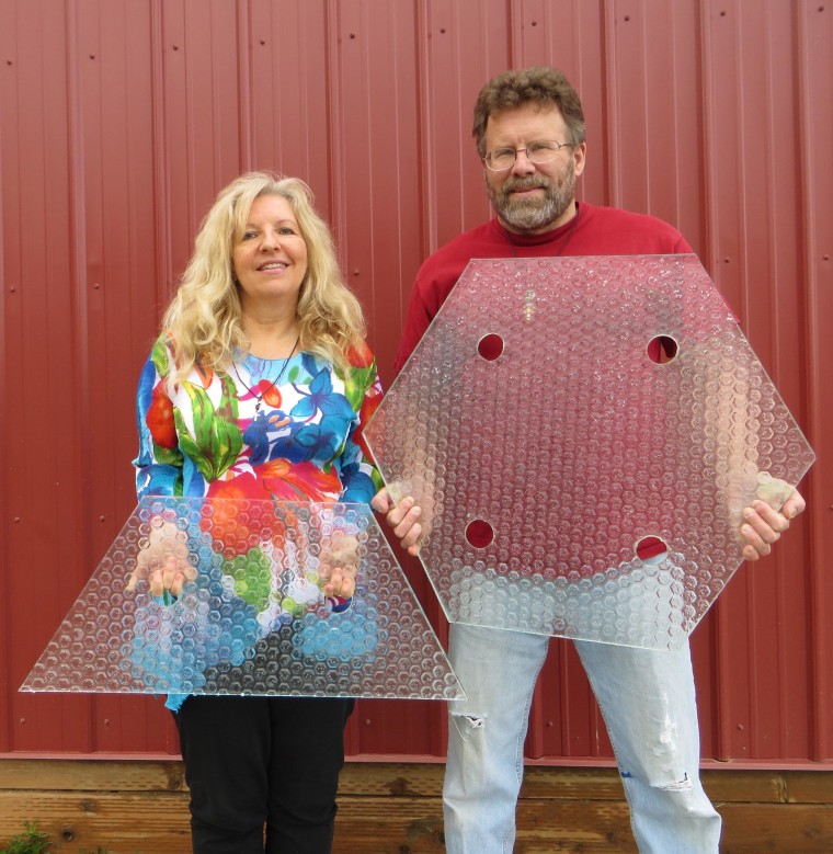 Image: Solar Roadways founders Julie and Scott Brusaw