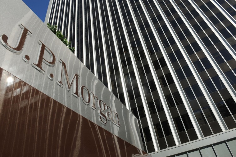 JPMorgan Chase offices in Los Angeles. The California city has sued the bank alleging discriminatory practices in loans to minority customers.