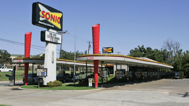 Image: A Sonic Restaurant in Oklahoma City