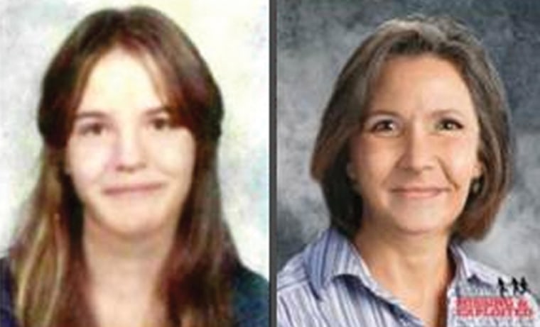 Image: Karen Kamsch was last seen in 1976; at right, an age progression shows how she might look today