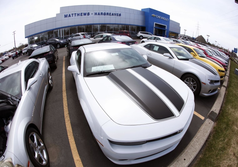Car buyers were out in droves in May pushing up sales for major manufacturers.