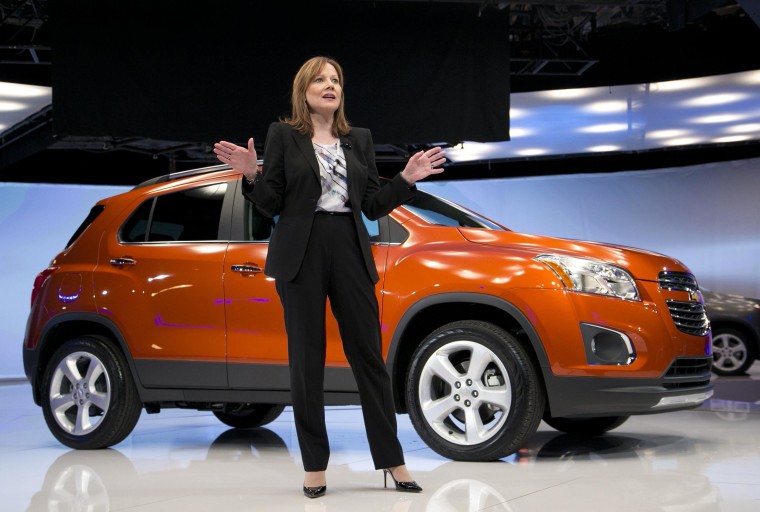 General Motors' CEO Mary Barra is confident the automaker is driving away from the setback of recalling millions of vehicles.
