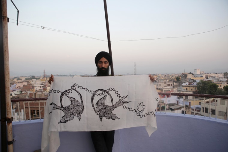 Waris Ahluwalia at work in India