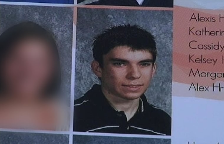 Image: A photo of Alex Hribal, who authorities say stabbed fellow students at his school in April, was included in the yearbook.