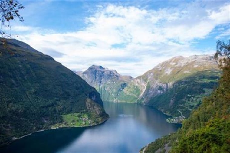 Image: Norway's Geirangerfjord