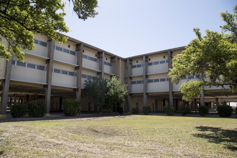 Image: The Joint Base San Antonio Lackland shelter on May 16