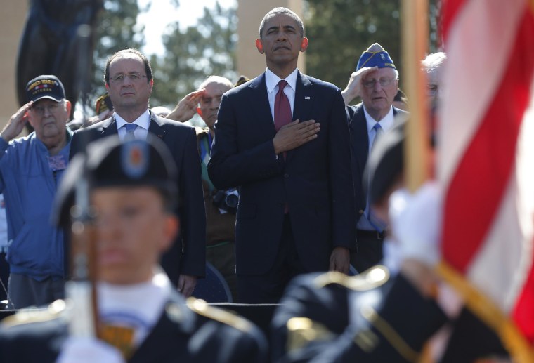 Image: Barack Obama and Francois Hollande