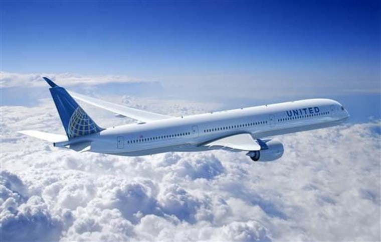 Image: United Airlines plane