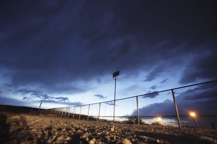 Image: The fence marking the border between Mexico and the U.S. is seen in the Anapra neighborhood of Ciudad Juarez