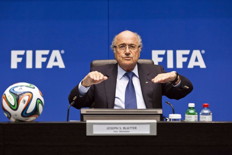 Image: FIFA president Sepp Blatter