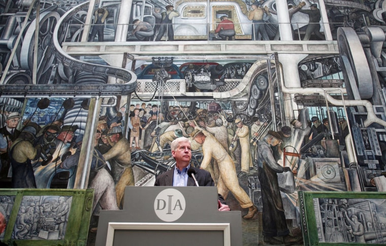 Image: Detroit Institute Of The Arts Holds News Conference Detailing Emergency Manager Kevyn Orr's Grand Bargain Plan