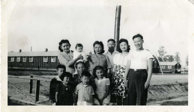 Lisa Hasegawa's family, detained at Japanese-American interment camps during World War II.