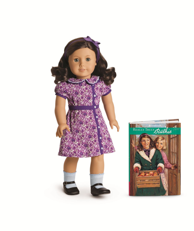Ruthie, an American Girl doll whose story is set in the Great Depression.